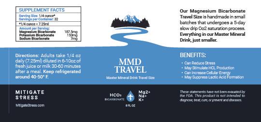 MMD Travel Label 8oz