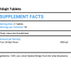 Mitigate Stress Shilajit Tablets Nutrition Facts