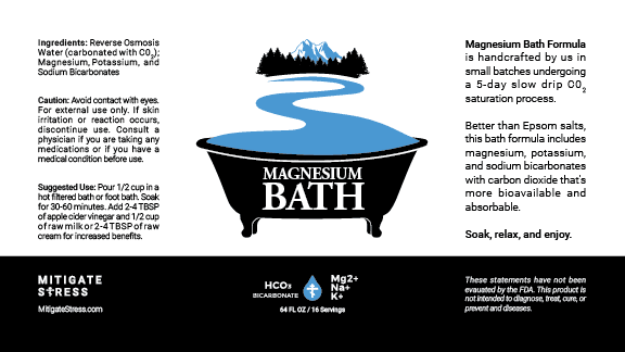 64 oz bath label