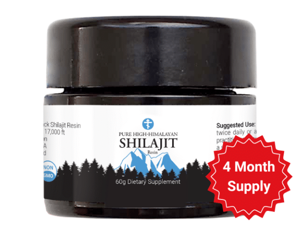 Pure Shilajit Resin - 4 motnh supply