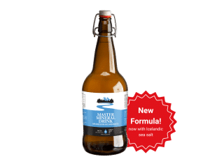 Master Mineral Drink new formula - magnesium bicarbonate with Icelandic sea salt