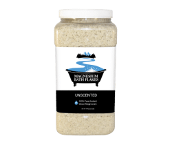 Unscented Magnesium Bath Flakes