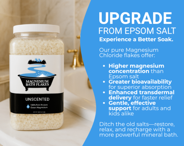 Unscented Magnesium Bath Flakes - Image 2