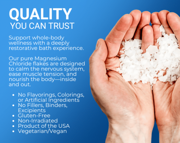 Unscented Magnesium Bath Flakes - Image 3