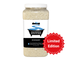Magnesium Bath Flakes - Rosemary