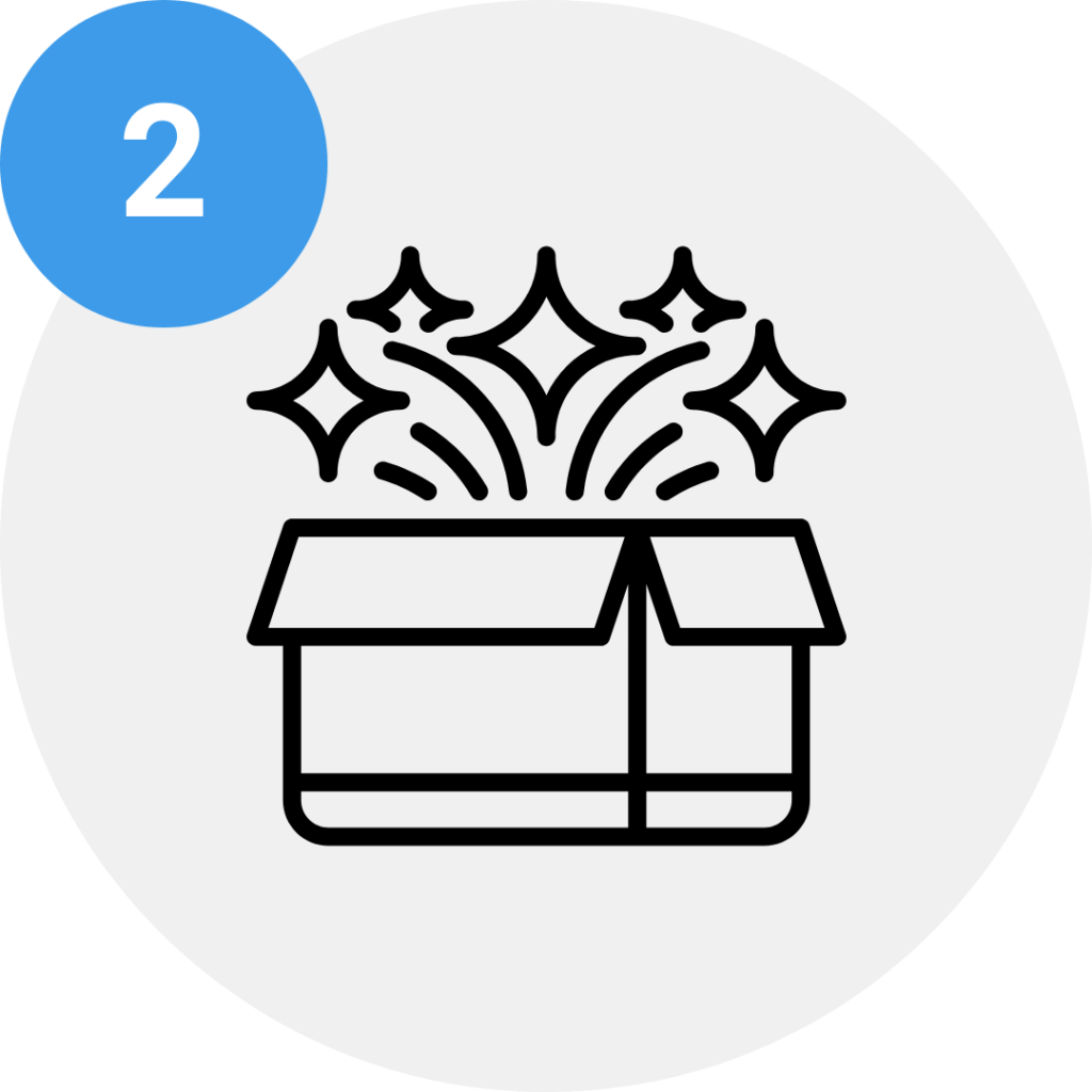Step 2 - earn points