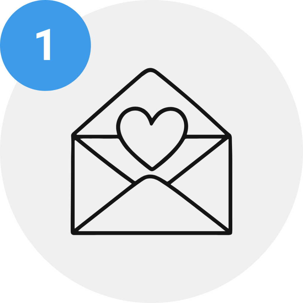 Step one - share referral program