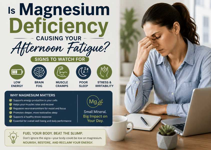 magnesium deficiency symptoms
