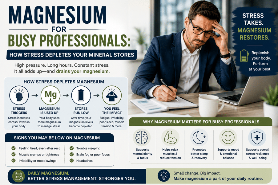 stress and magnesium deficiency